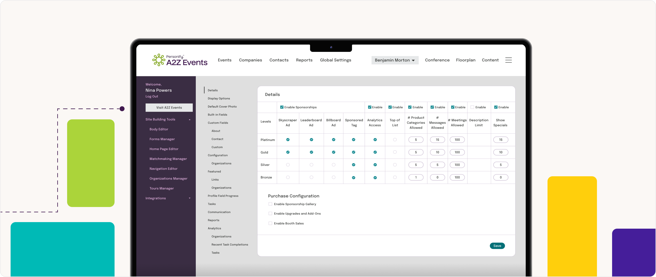 A2Z Events screenshot: A2Z Events event details