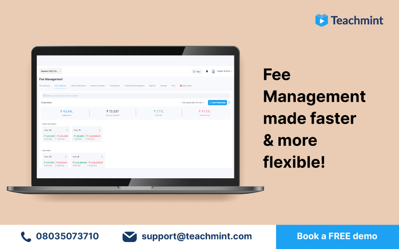 Teachmint Logiciel - 2