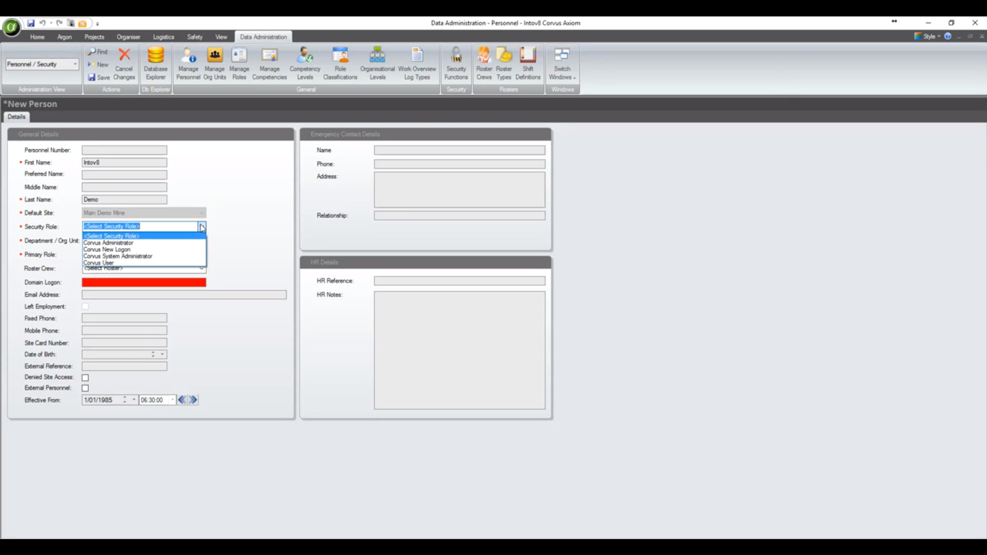 Corvus Axiom Software - 3