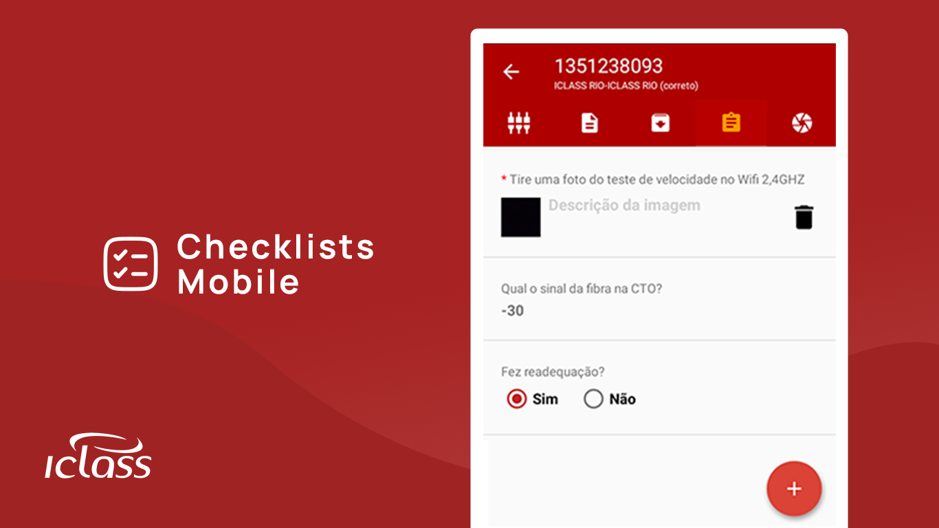 IClass FS Software - IClass FS checklists