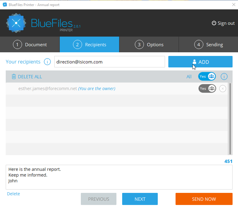 BlueFiles Software - 3
