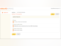 AwardSpring Software - 2 - Vorschau