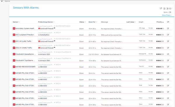 PRTG Enterprise Monitor