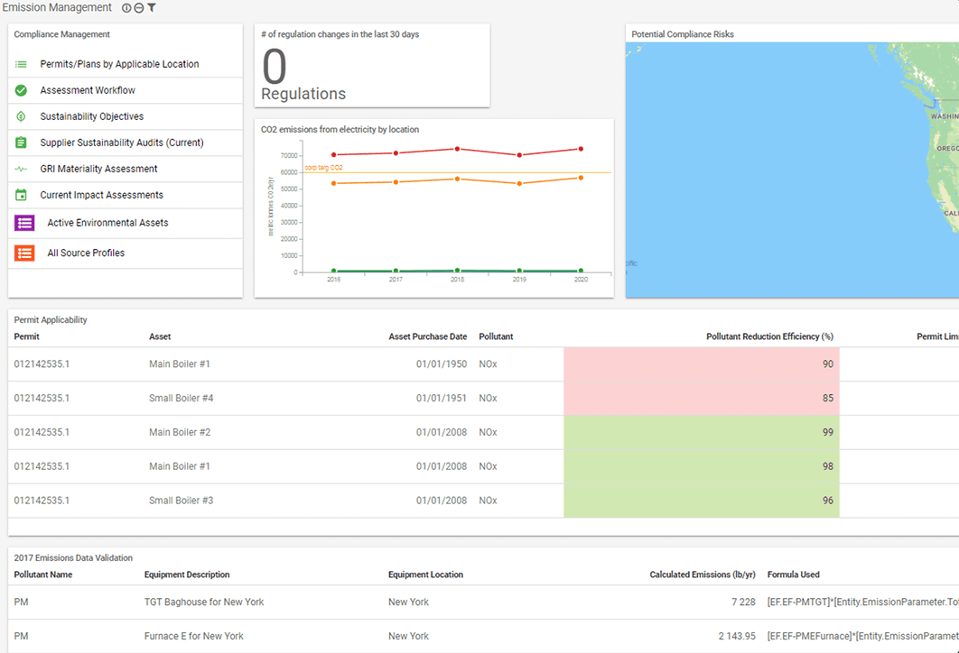 Cority Software - Cority emission management