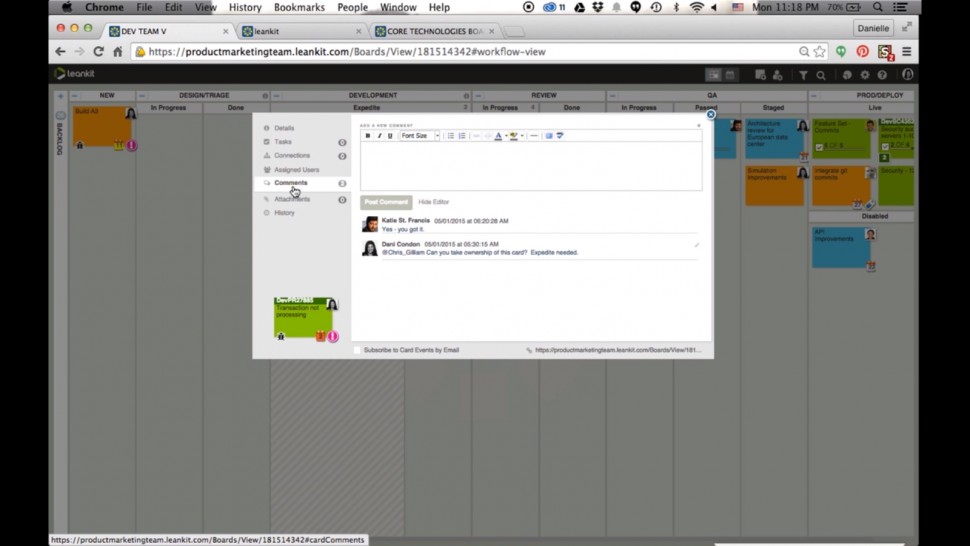 Project communication