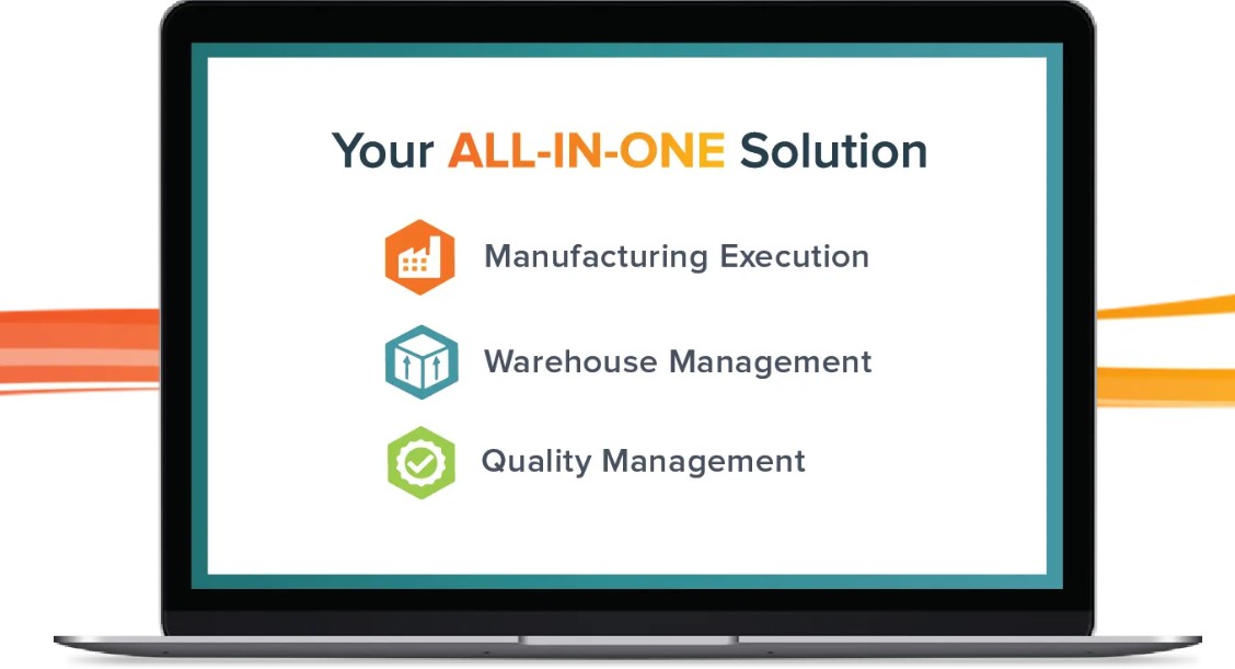 V5 Traceability screenshot: Power Compliance. Accelerate Production. Eliminate Paper.
No need for multiple systems—SG delivers everything in one platform. MES, QMS, WMS, Traceability, and more. All connected. All in real time.