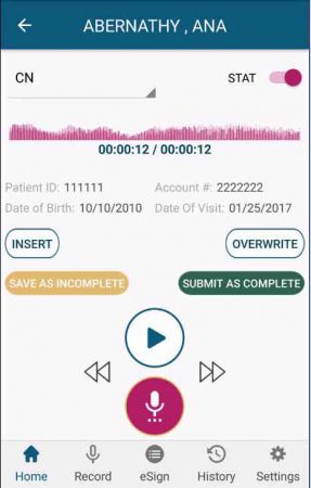 Arrendale edit voice files on mobile applications