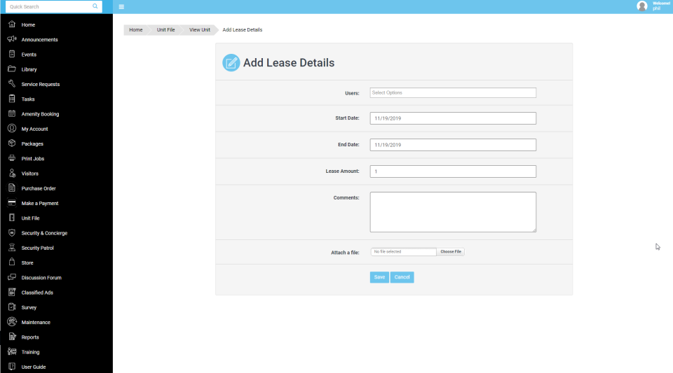 Condo Control Software - 4