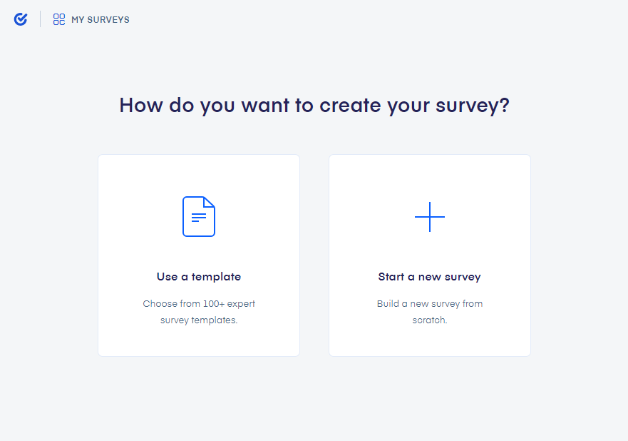 Survio Software - Survio survey creation