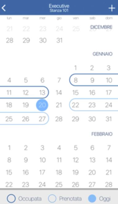 inReception calendar