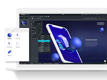 Ceros Software - Drag and drop assets from your desktop into the Ceros studio.