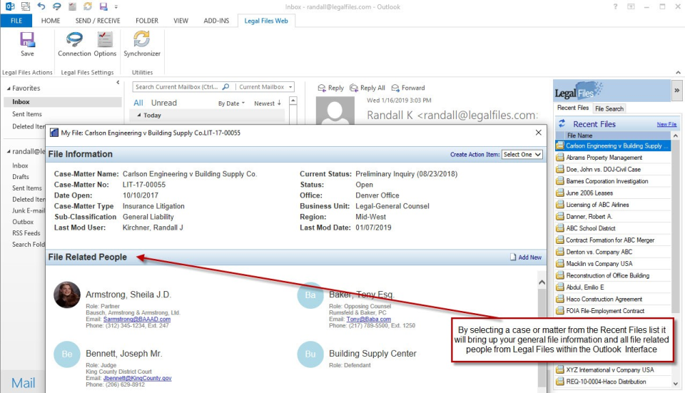 Legal Files Software - 3