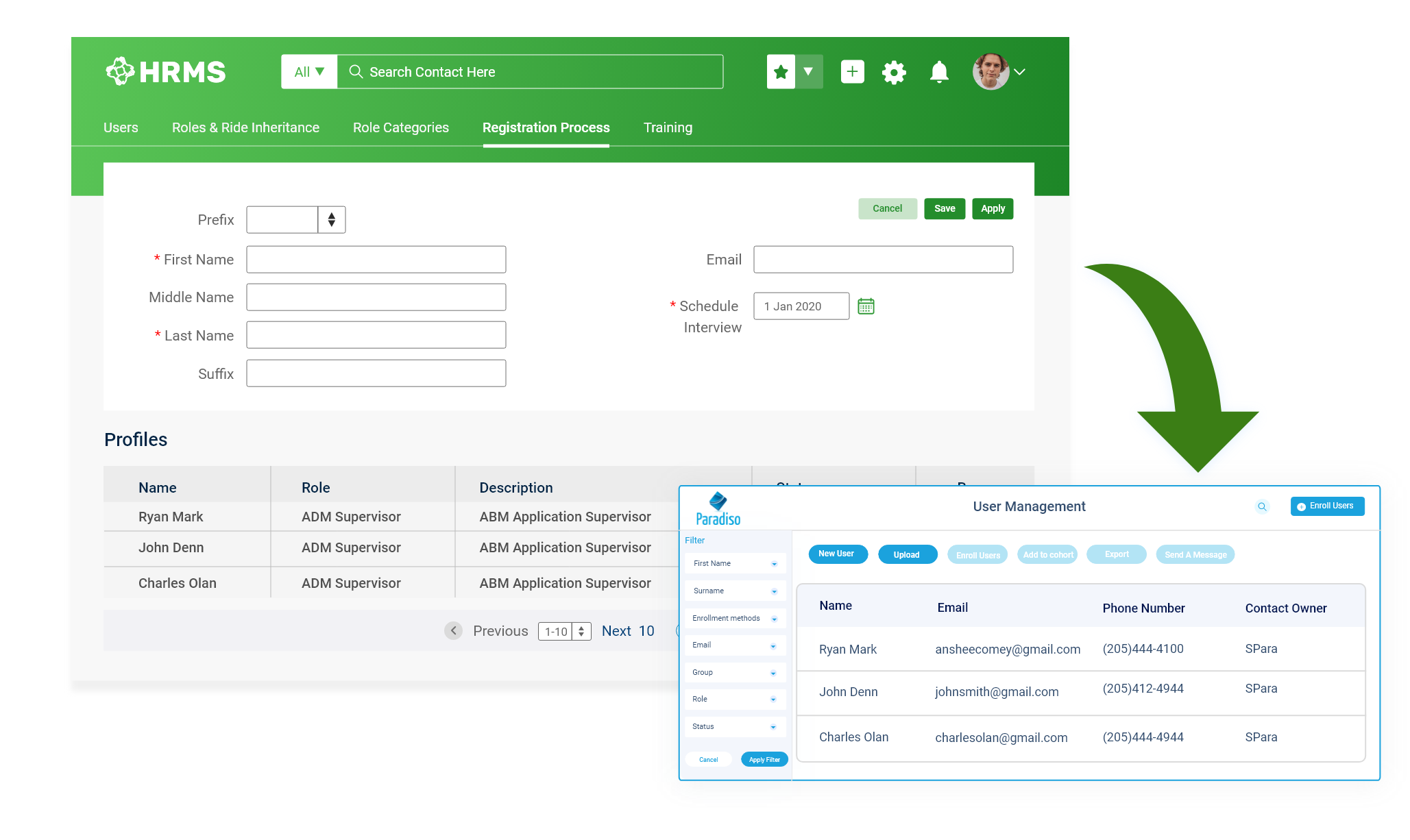 Paradiso LMS Software - An HRMS LMS integration, can guarantee that all the members of your workforce can contribute greatly to your organization while advancing their own careers and upgrading their knowledge in the industry.