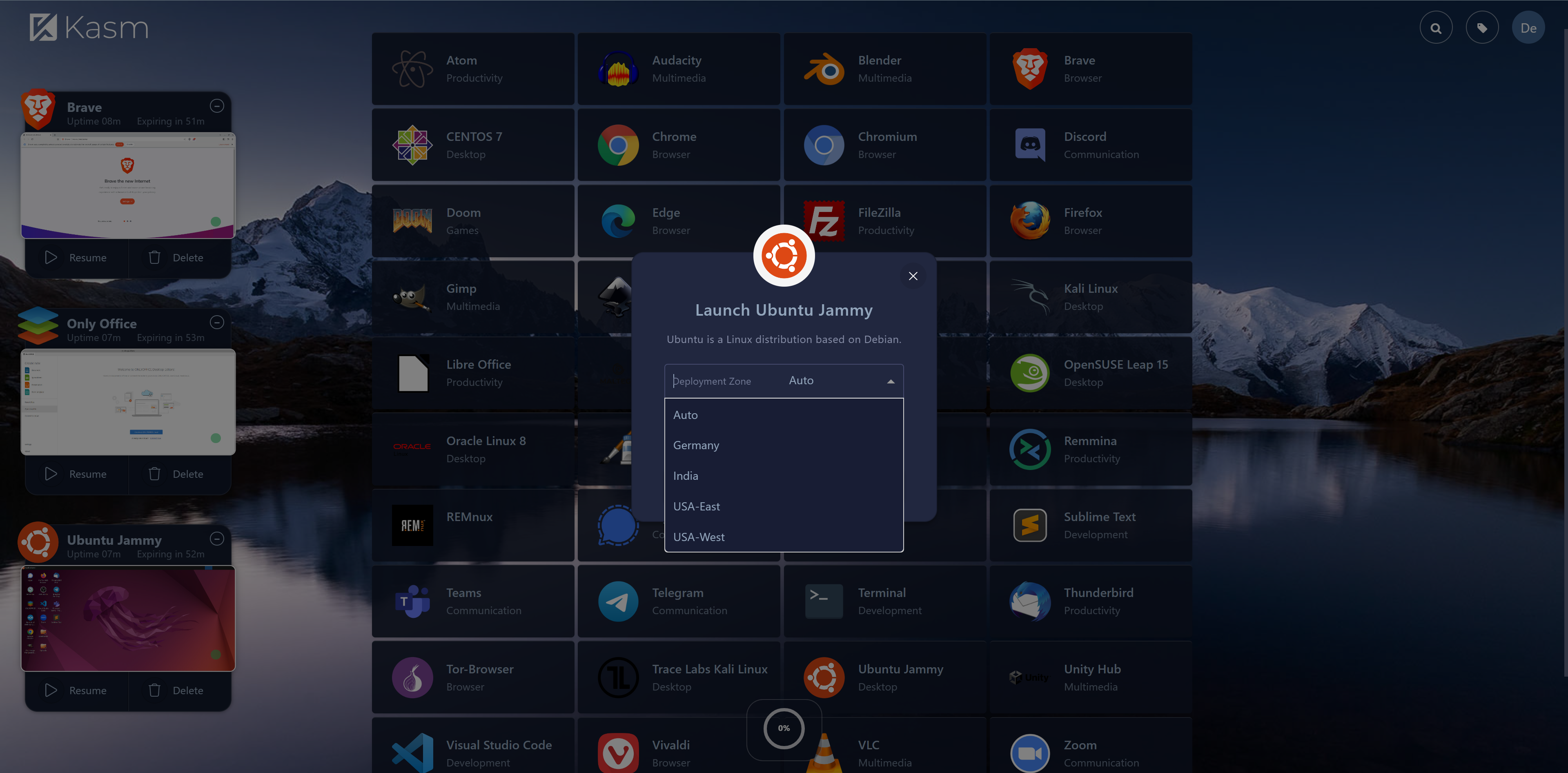 Kasm Workspaces Software - 3