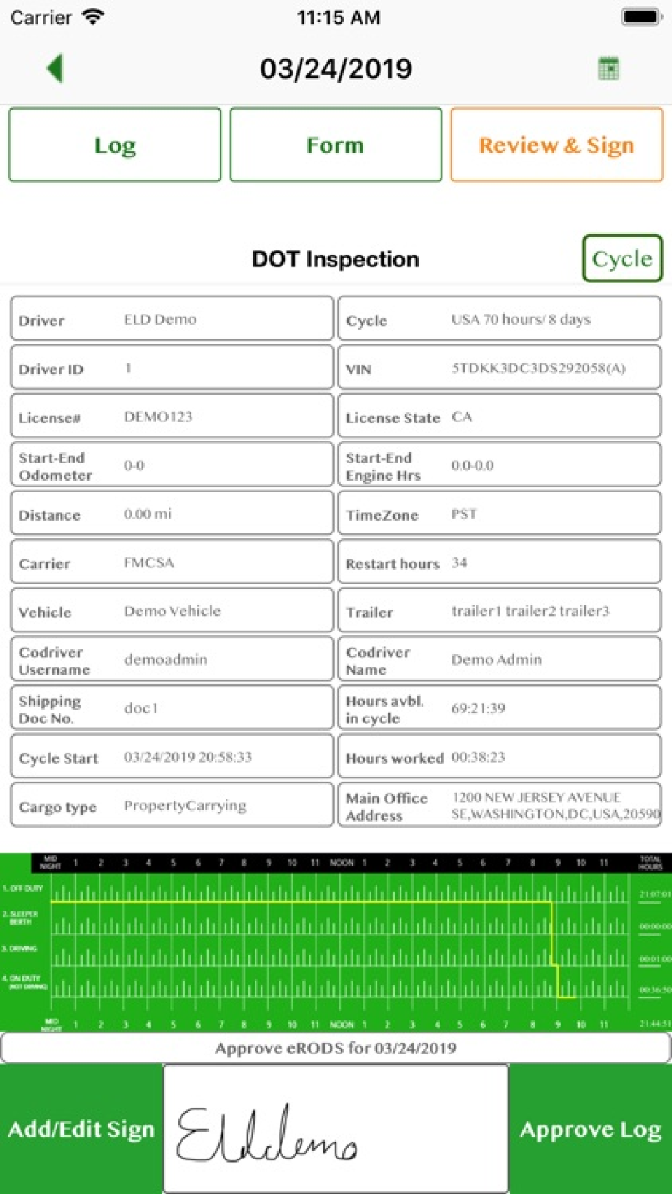 Matrack ELD Software - 5