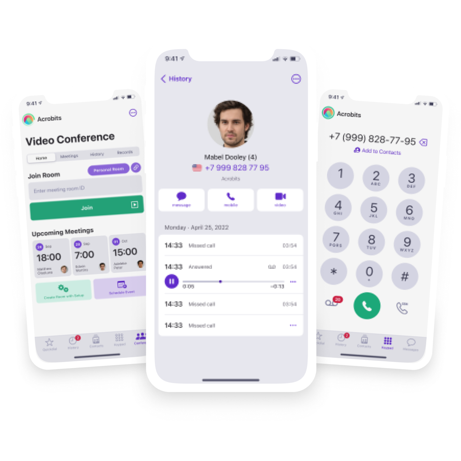 Cloud Softphone screenshot: Build a Turnkey White Label UCaaS Solution.  White label means you get industry-leading tech and a fully branded UCaaS platform with the features you want.