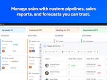 NetHunt CRM Software - Sales pipeline and sales reporting