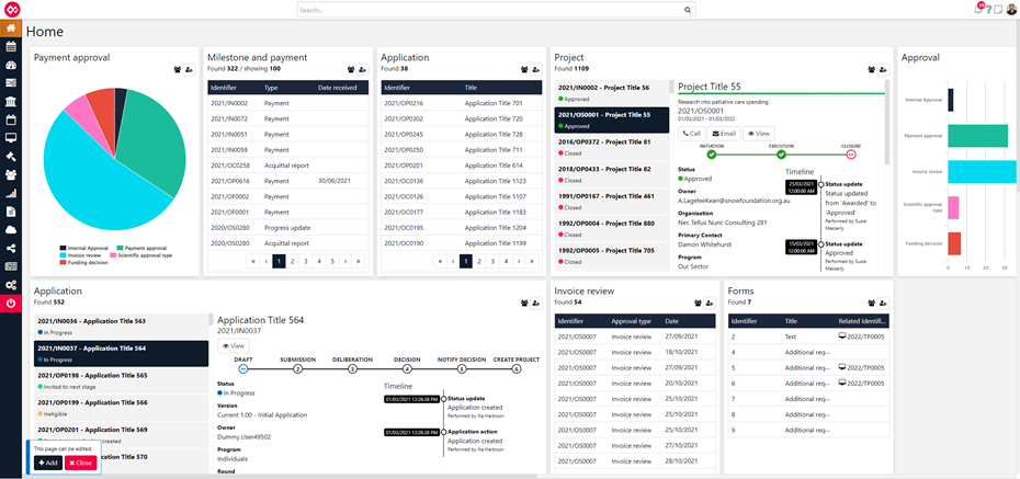 OmniStar Grants Software - Home Page