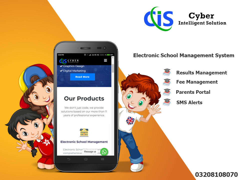 Electronic School Management System Software - 1