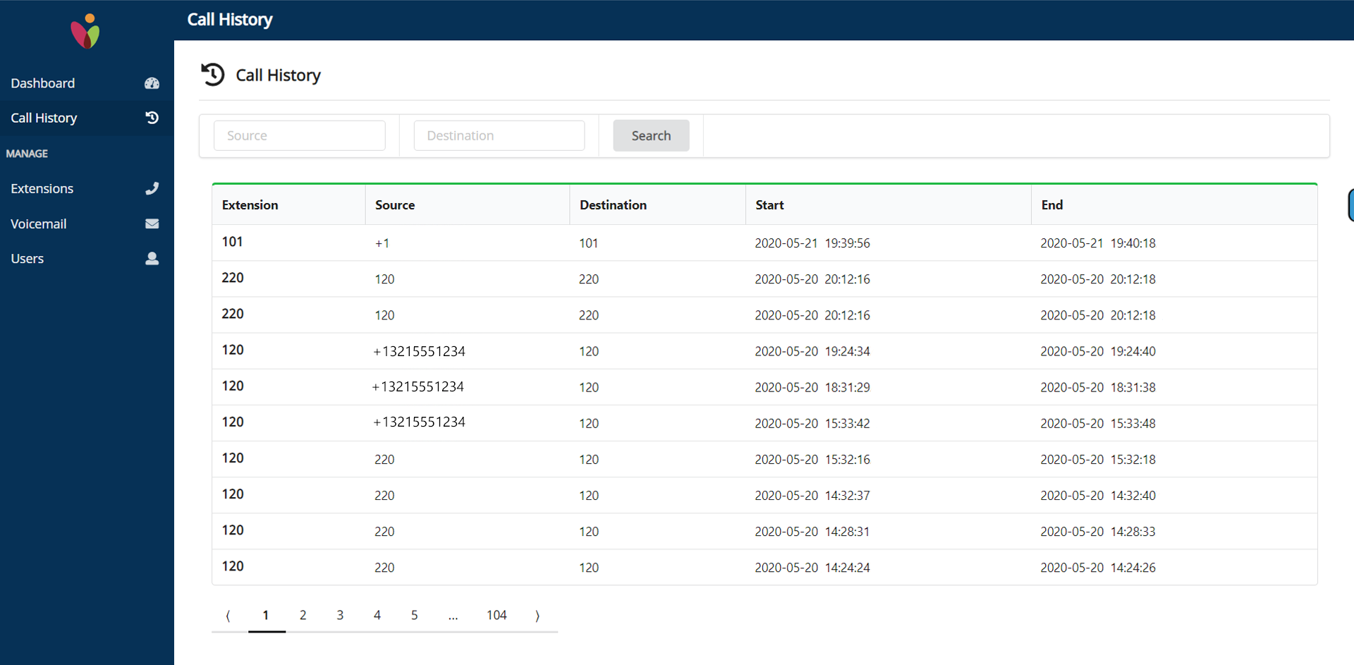 Vonix Flex Desktop Application