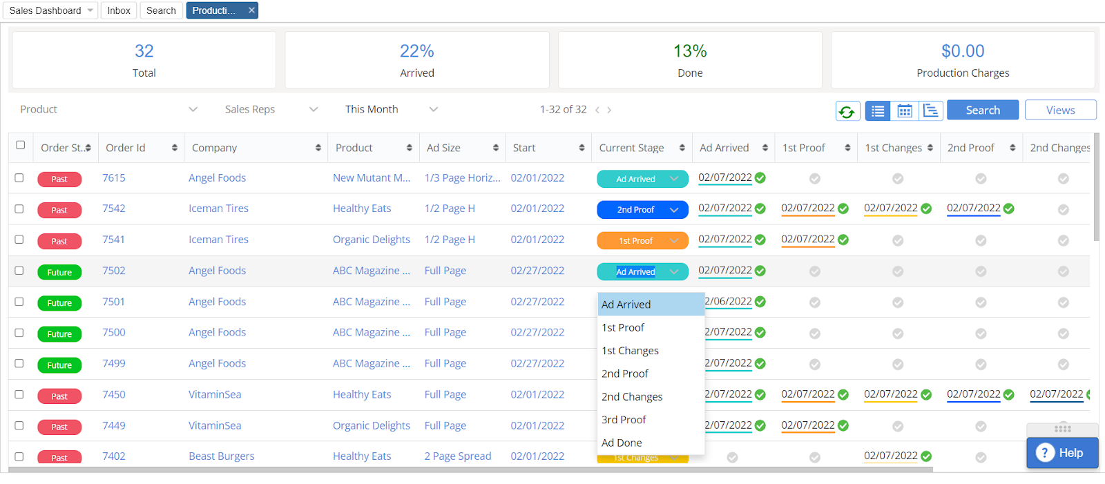 The Newspaper Manager screenshot: The Newspaper Manager process management