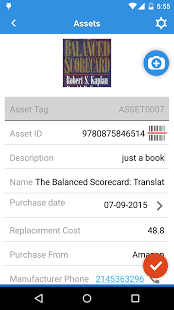 Asset Panda Software - See asset summary on mobile app