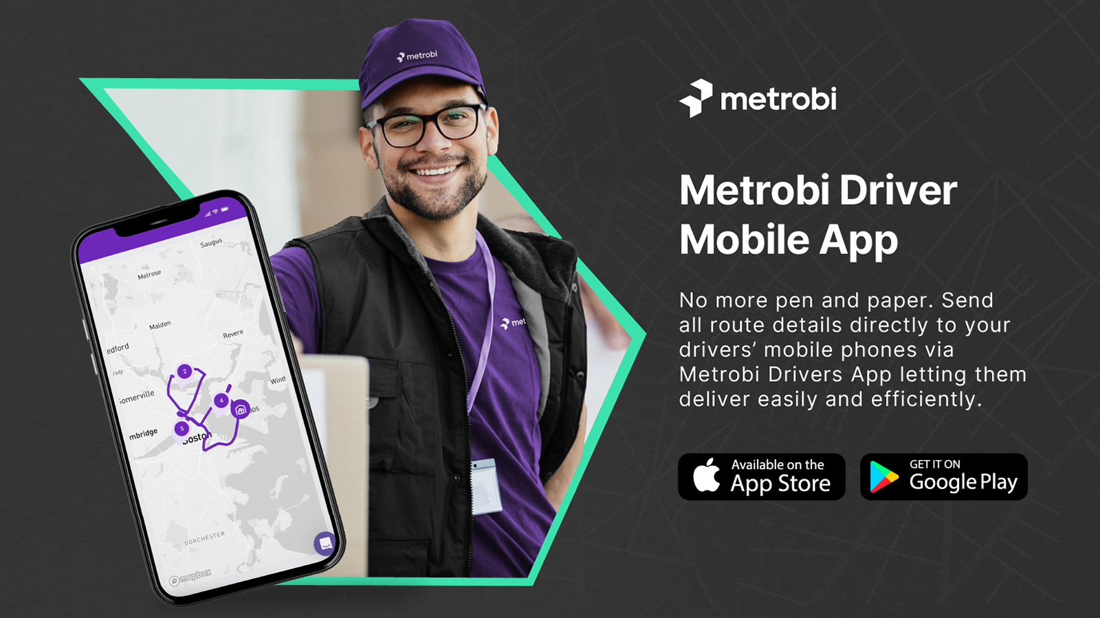 Metrobi Software - Metrobi also offers a mobile app for your drivers