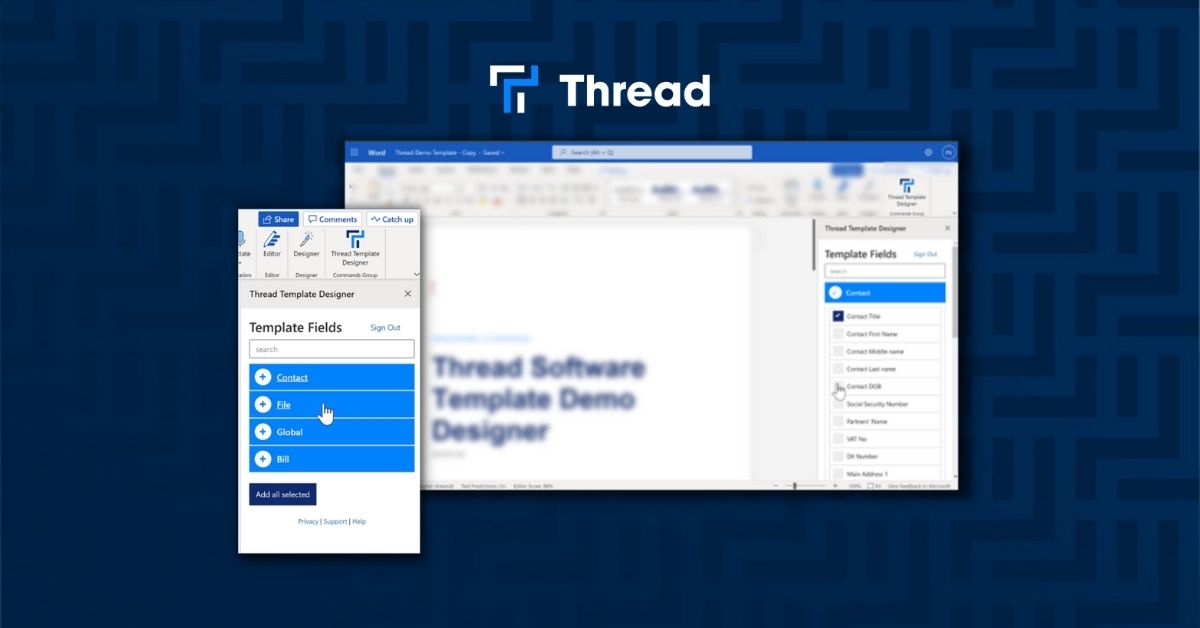 Thread Legal Template Designer Add-in for Lawyers - Microsoft AppSource