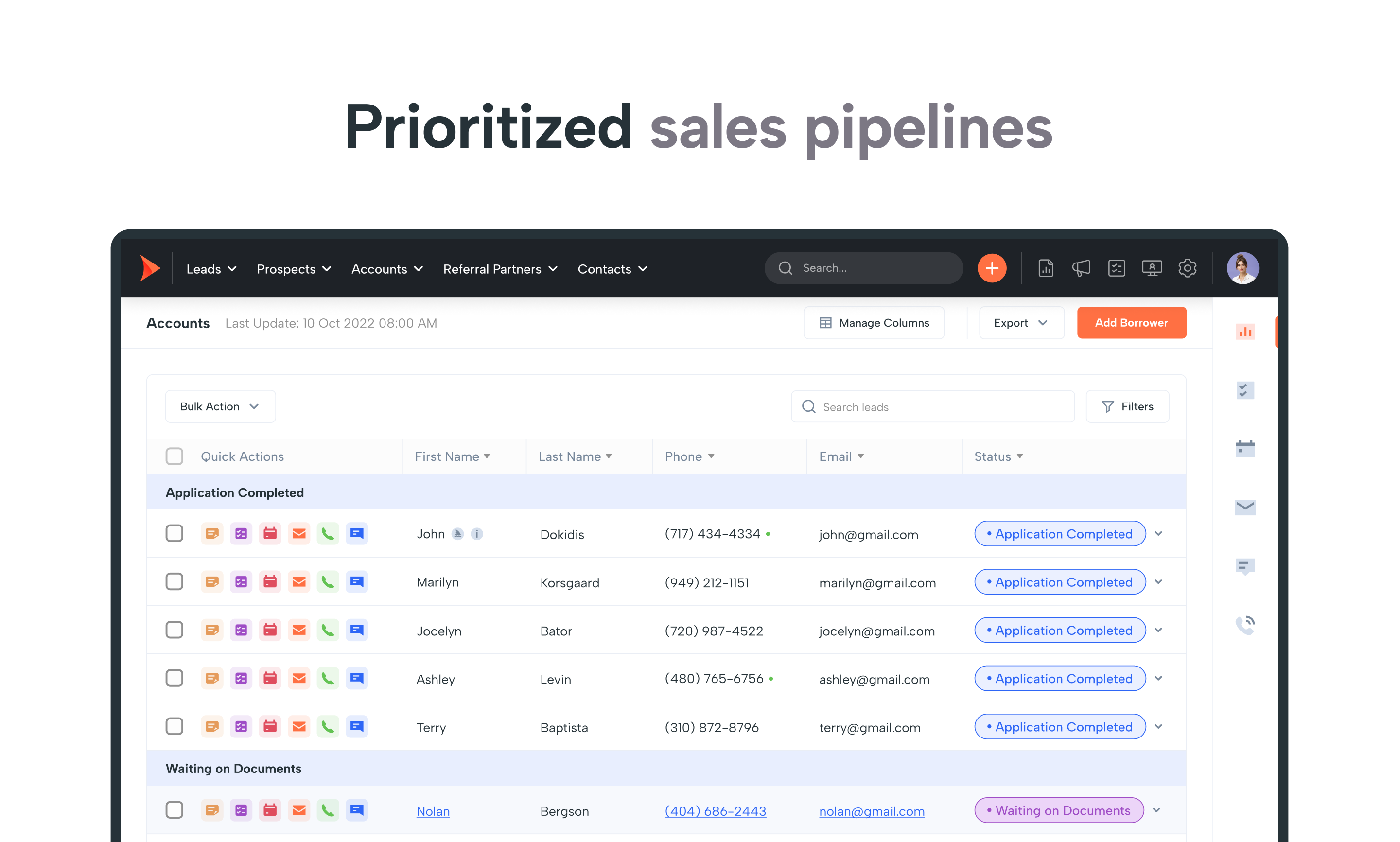 Shape Software - Prioritized Sales Pipelines