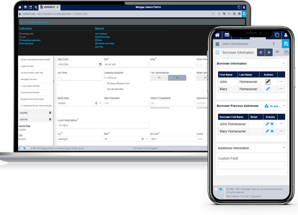 Mortgage Cadence Platform Software - 2