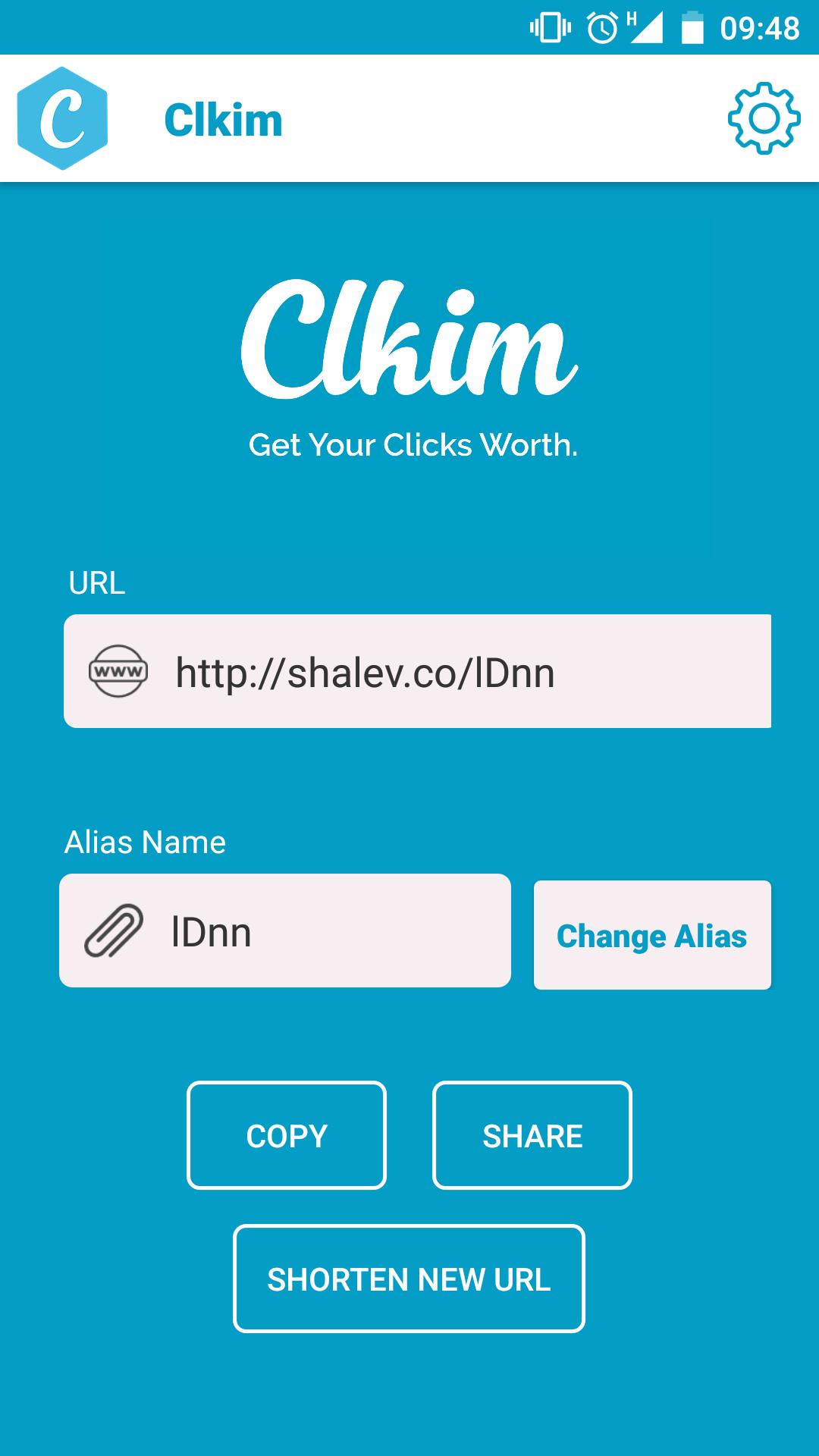 Clkim change alias