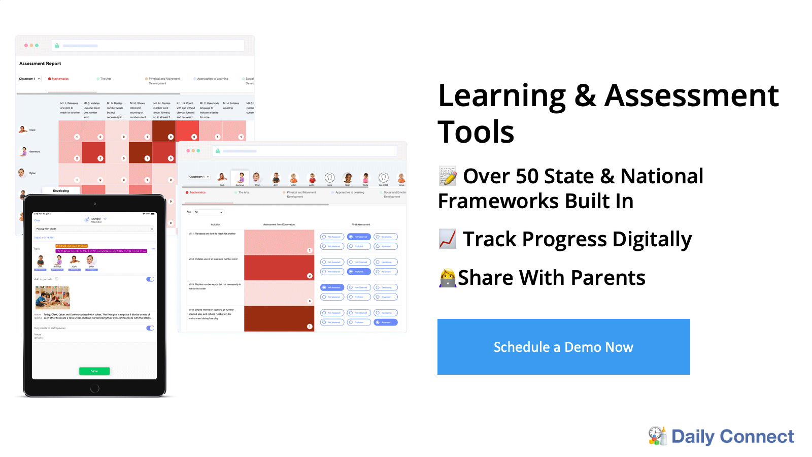 Built In Learning & Assessment Tools