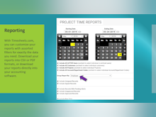 Timesheets.com Software - Powerful reporting tools for any need. Create payroll reports, billing reports, tardy reports, and more.