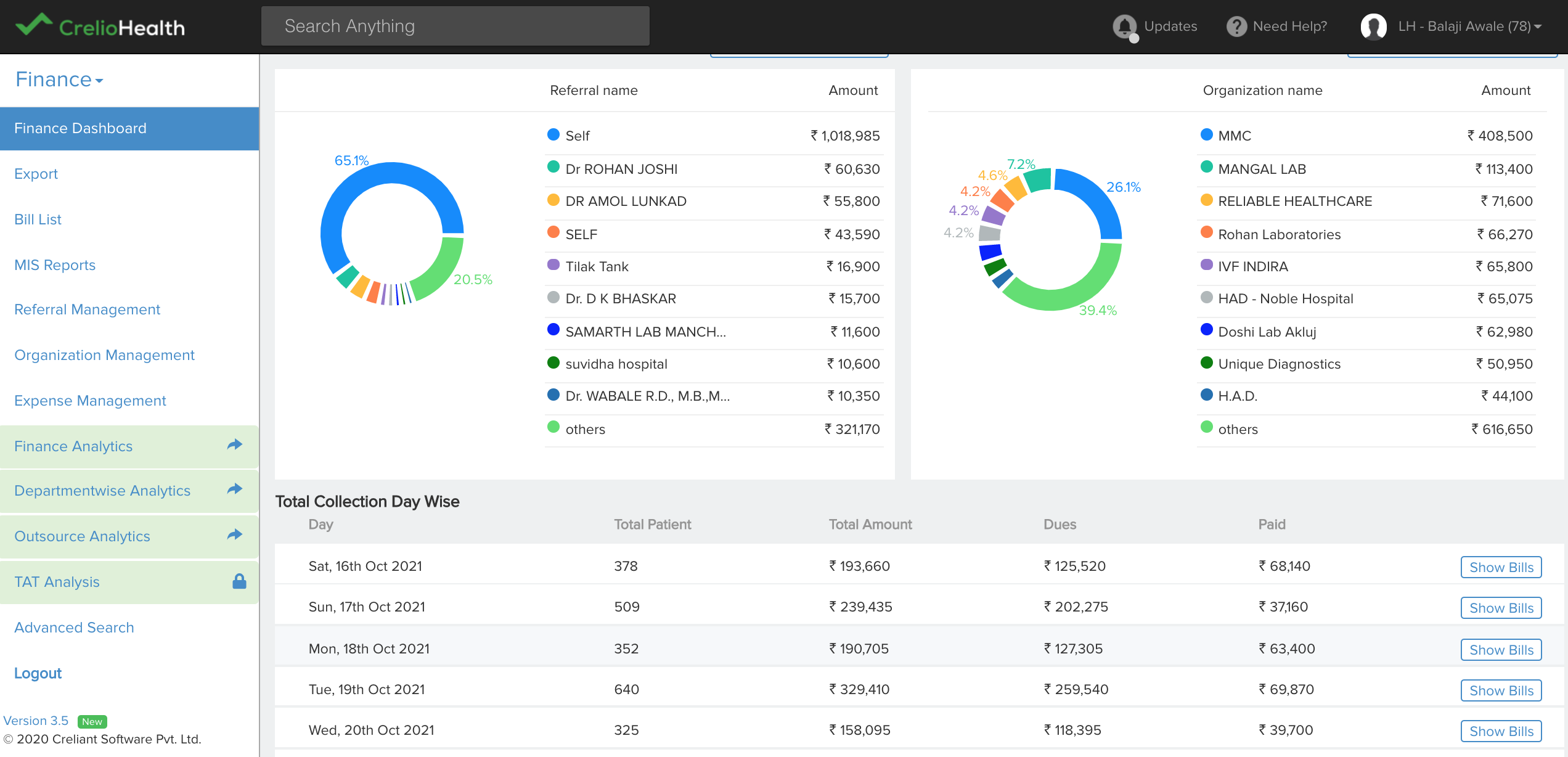 CrelioHealth For Diagnostics Software - 3