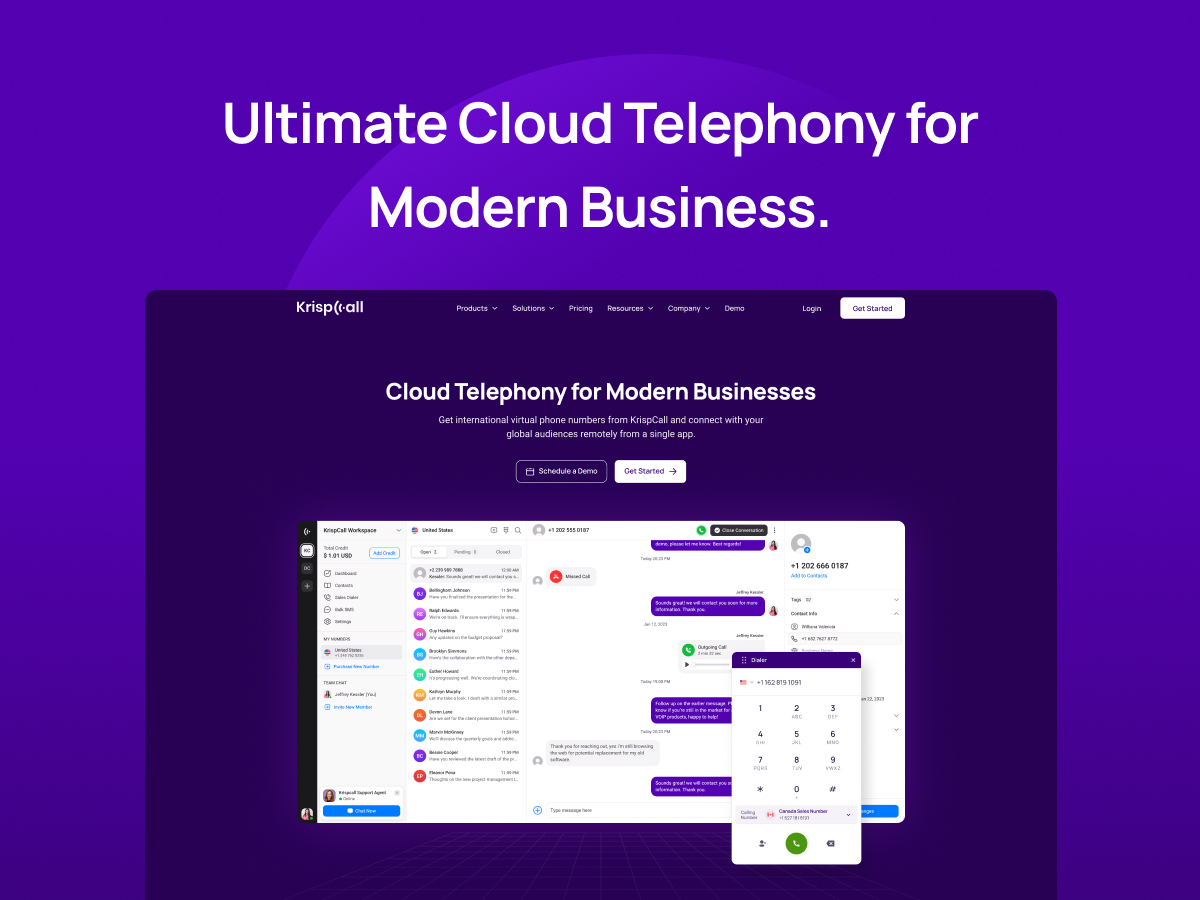 Ultimate Cloud Telephony for Modern Businesses.