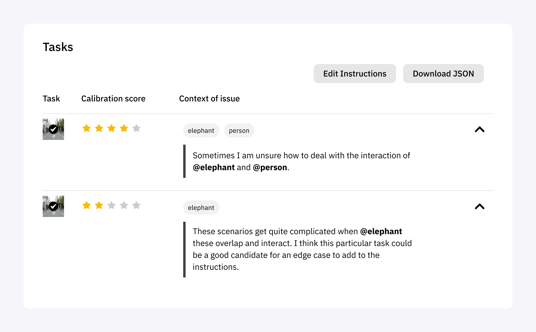 Scale Rapid screenshot: Scale Rapid tasks
