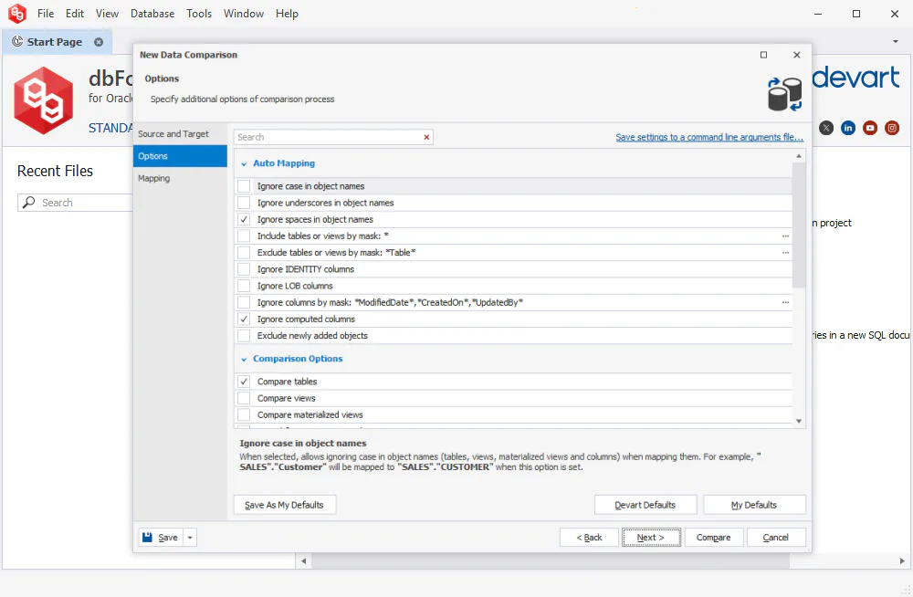 dbForge Compare Bundle for Oracle Price, Features, Reviews & Ratings ...