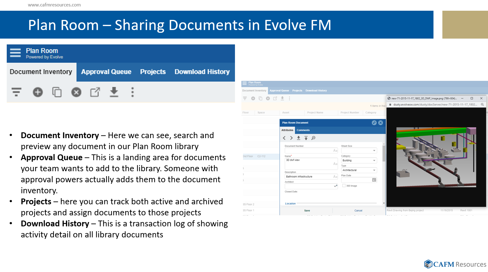 Evolve Plan Room Document Sharing