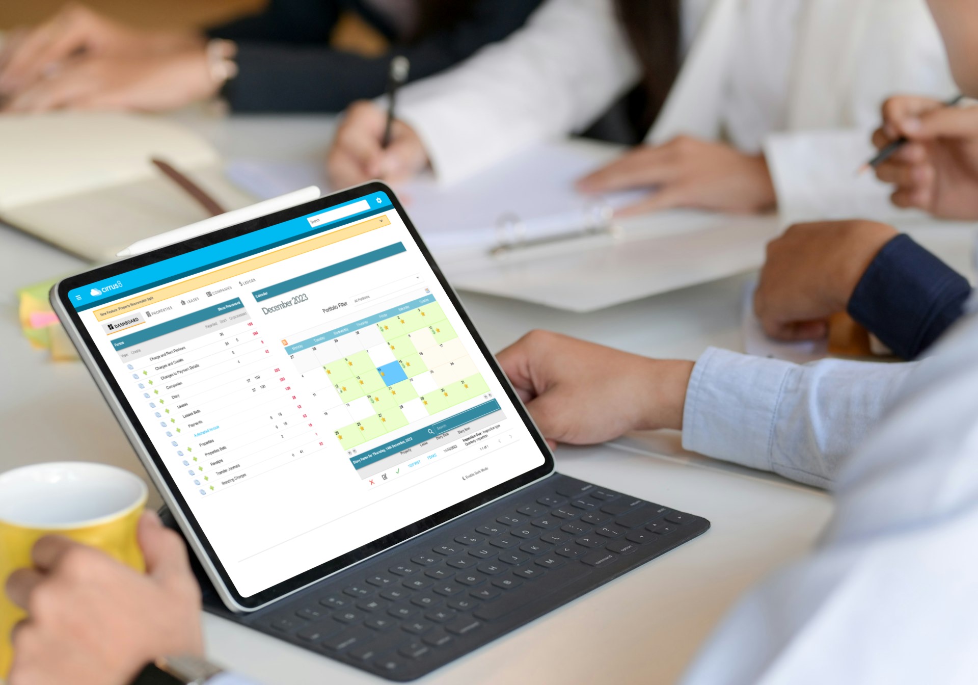 Commercial property management software for your agency or business. Never miss a critical date again. Fully customisable dairy management, keep a running commentary for each task. If you go on leave, others will have insight into the task’s progress.
