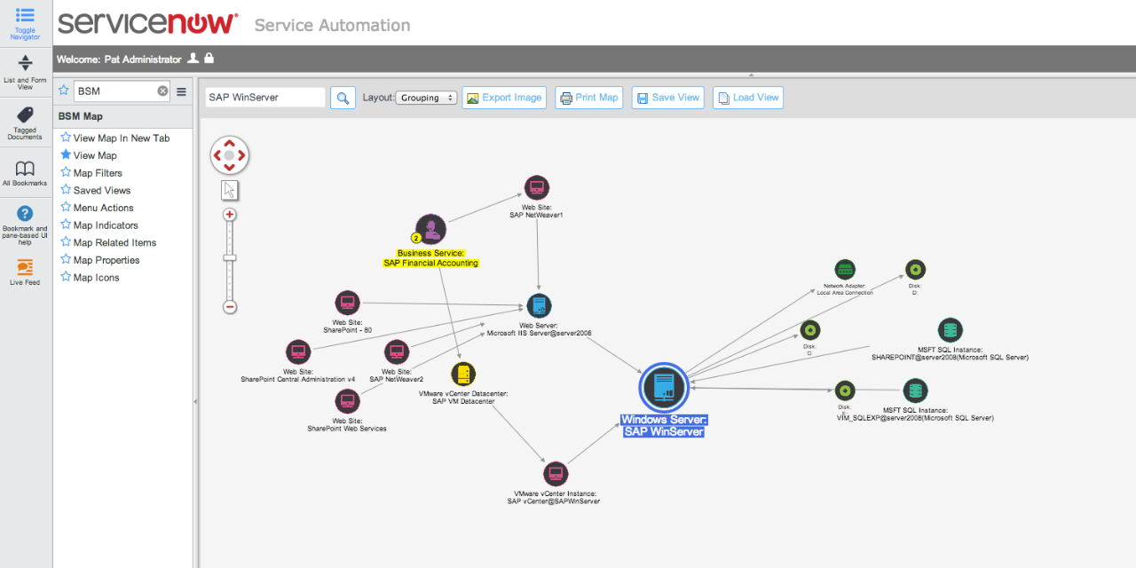 ServiceNow's capabilities in workflow automation and service and incident management