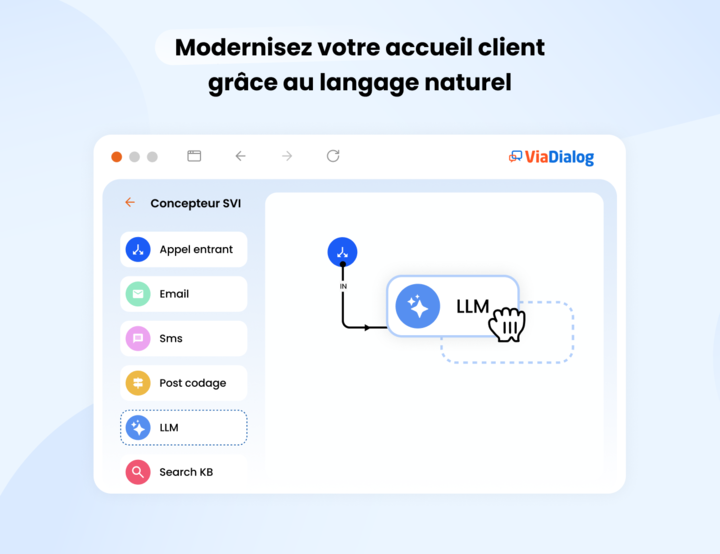 ViaDialog Software - IA conversationnelle & vocale
Éliminez les erreurs de routage, les rebonds et la mauvaise compréhension des besoins. - thumbnail