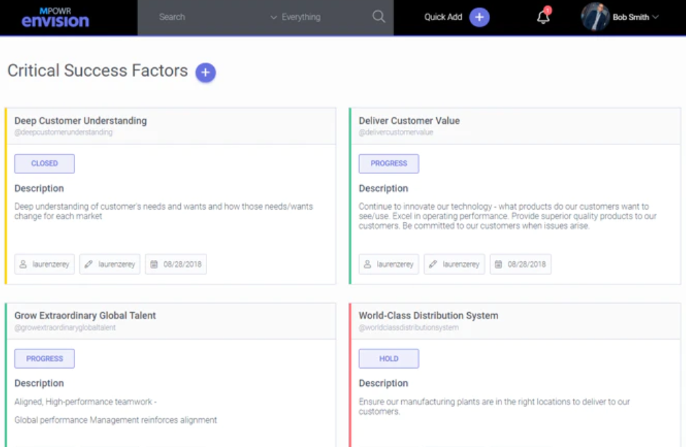 MPOWR Envision success factors