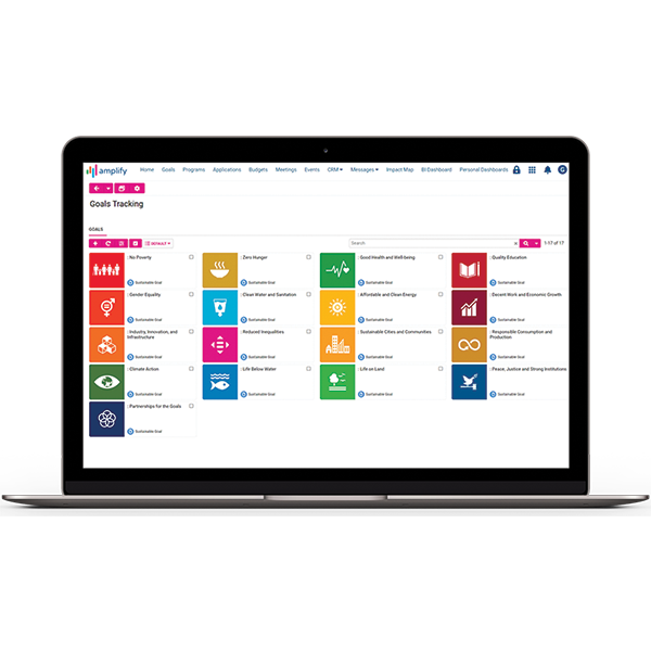 Even track your aggregated contributions to global goal frameworks, such as the United Nations Sustainable Development Goals (SDGs).