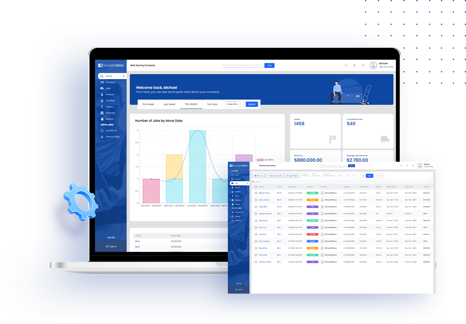 MoversTech screenshot