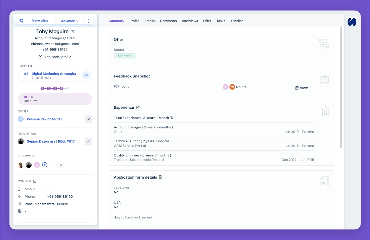 Freshteam Software - 3