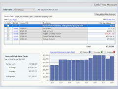 Sage 50cloud Accounting Software - Cash flow manager - thumbnail