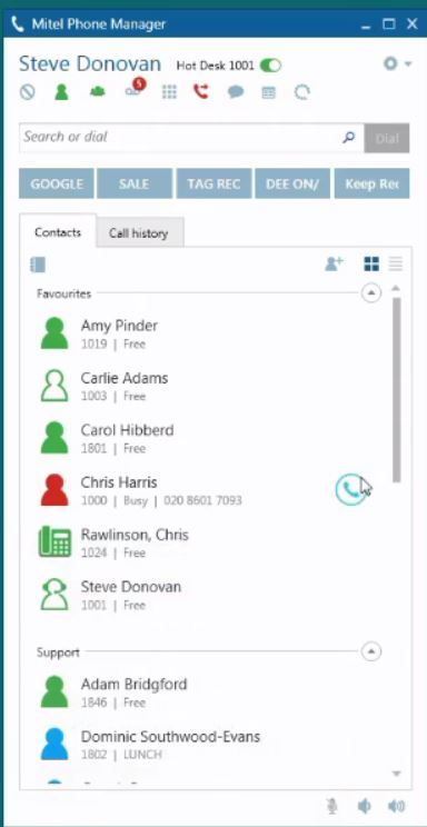 MiContact Center Business screenshot