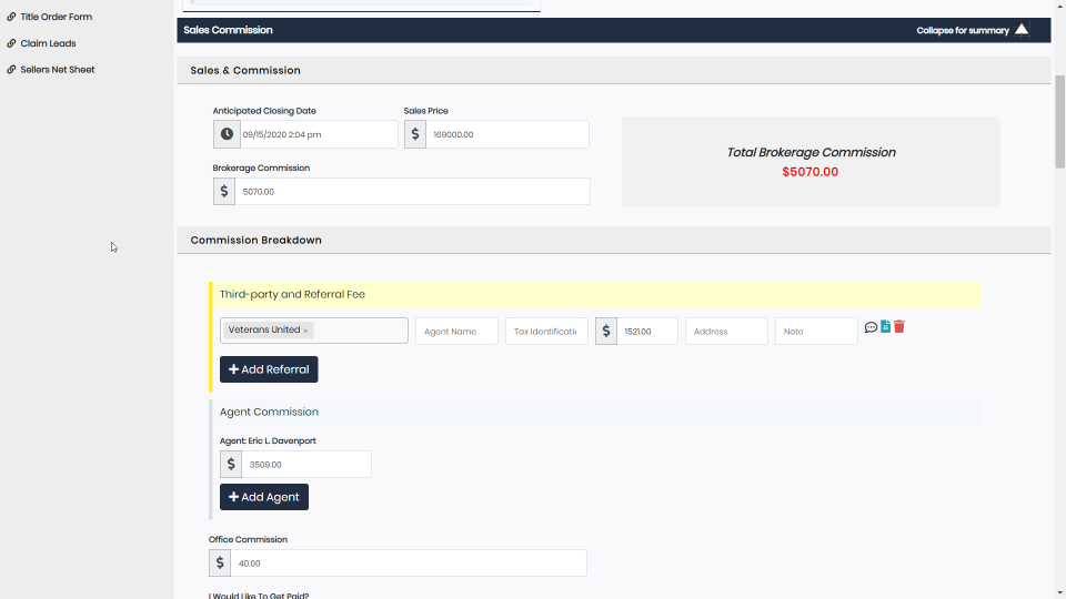 Real Estate Brokerage Management System Software - 5