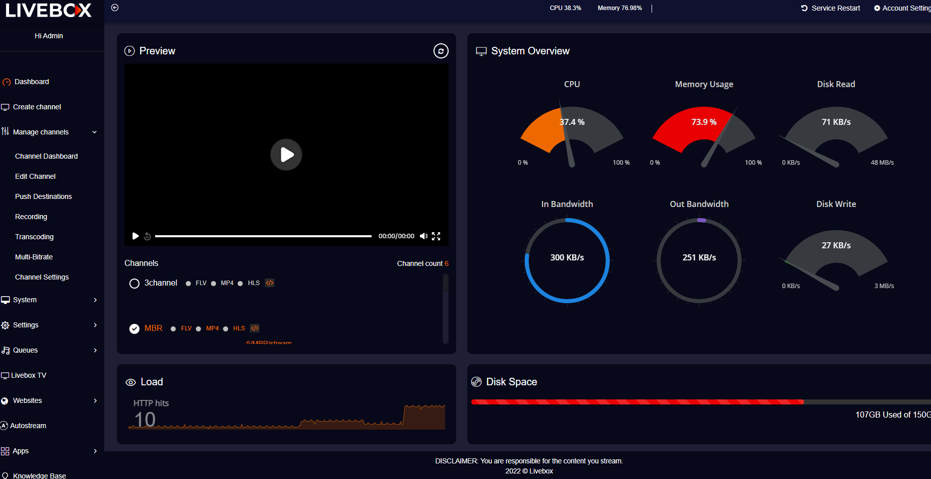 Livebox Logiciel - 2