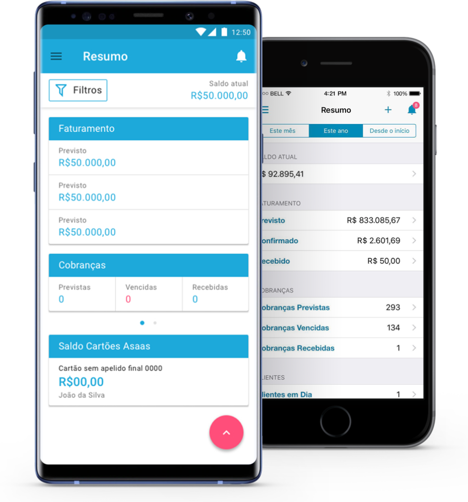 Asaas screenshot: ASAAS app overview